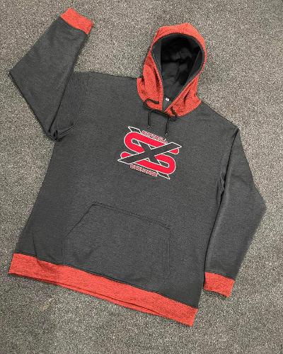 Softball Exchange Red & Black Hoodie