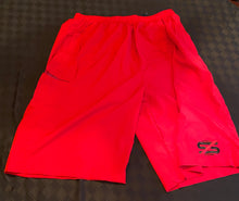 Red 5 Pocket Stretch Micro Fiber Shorts