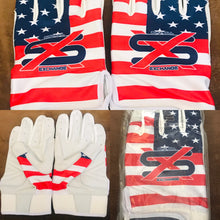 Softball Exchange American Flag batting gloves