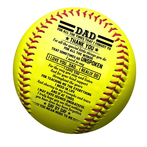 Gifts For Dad I Love You Dad – Baseball Ball softball