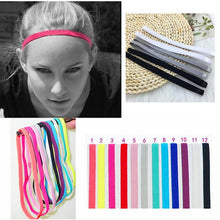 Camwin 5 Pc Elastic Headband Softball Anti-slip Silicone Rubber Hair Head Bands Hairbands Headbands Accessories 2021 New